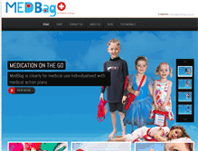 Tablet Screenshot of medbag.com.au
